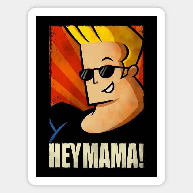 Hey Mama Sticker by Barbadifuoco